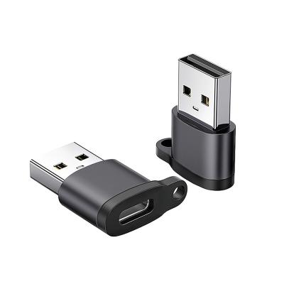 China Mobile Phone USB A Male To Type-C Female Adapters With Cord String USB Converter To Type C Adapter for sale