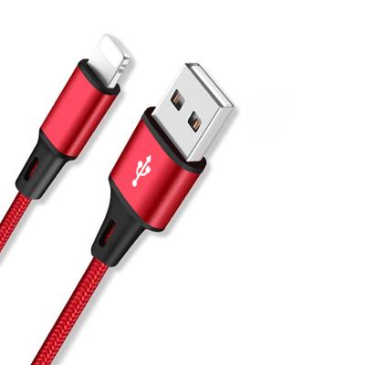 China Mobile Phone 2M 6.6ft USB Tether Data Fast Sync Charging 8pin USB Cable For iPhone Charger for sale