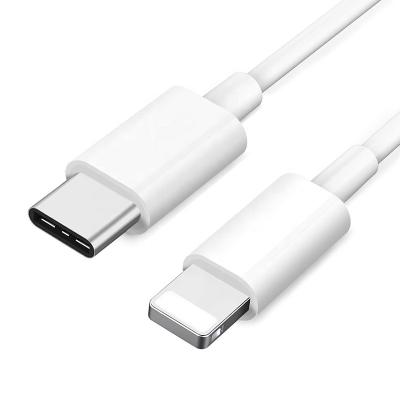 China Original Fast Charging Cell Phone 8 Pin Lighting To USB C Cord For iPhone Charger Cable for sale