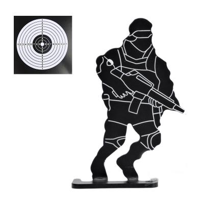 China Shooting SIVI SD-78 Reinforced Humanoid Outdoor And Indoor Target For Shooting Toy Standing Adjustable Metal Target Army Air Guns Military Training for sale