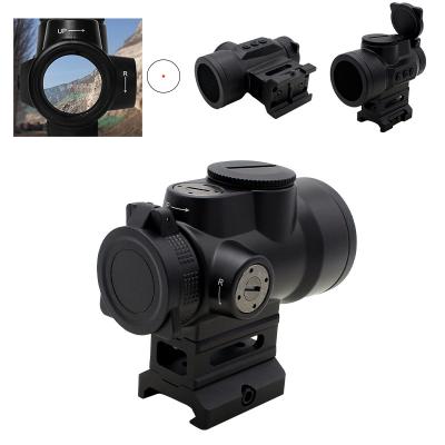 China Matte Hot Sale 1x28 Mini Red Dot Sight Scope Riflescope Black Matte Hot Sale Tactical Non-Reflective Military Air Gun Rifle Scope for sale