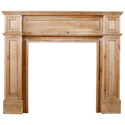 China Real French Solid Wood Living Room Porch Office Fashionable High End Fireplace for sale