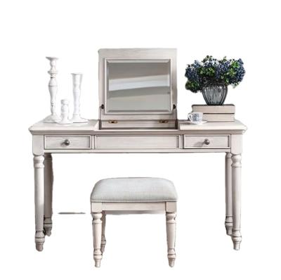 China Italian Solid Wood Oak Dressing Table Custom Furniture for sale