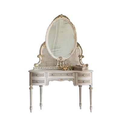 China French High End Fashion Dressing Table French Vintage Solid Wood SOLID WOOD Custom Furniture for sale