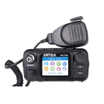 China RealPTT Server CB Smart Digital Walkie Talkie with 4g Network Transceiver Gps Mobile Vehicle Radio TM-7700 POC Transceiver for sale