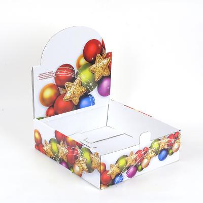 China Christmas Logo Recyclable Customizable Decorative Corrugated Presentation Boxes Gift Gift Boxes Packaging Boxes for sale