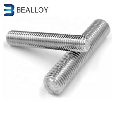 China In Monel400 Petroleum Alloy Steel All Thread Threaded Rod Bar Double Ends Studs Bolt Factory Price for sale