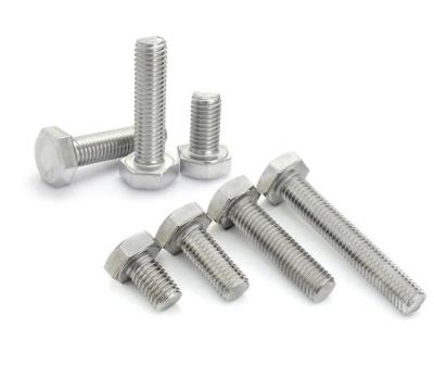 China Cheap Price 316 L /SUS 316 L /S 316 03 /1.4404 /X2CrNiMo17-12-2 Hex Construction Bolt DIN933 for sale