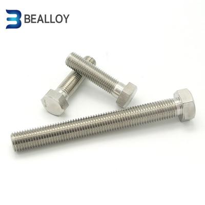 China In Petroleum China Made M3-M52 AISI 310 Bright Finished Hex Bolt And Nut for sale