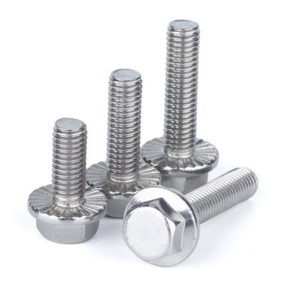 China In Petroleum UNS S31254 254SMO 904L Stainless Steel Hex Flange Bolt for sale