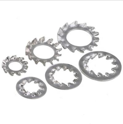 China Din 934 Stainless Steel Internal Tooth SS304 316 904L Gasket Spring Washer M6 M8 M10 M12 Etc. construction and installation for sale