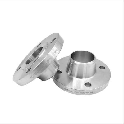 China High Corrosion Resistance Stainless Steel Weld Neck 254SMO Flanges Factory UNS S31254 for sale