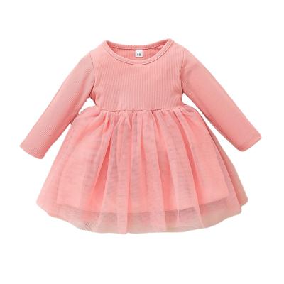 China Boutique casual baby clothes INS high quality hot sale casual wear newborn baby dresses for sale