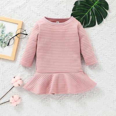 China Polyester/Cotton Baby Girls Fashion Designer Baby Kids Clothing Newborn Girl Dresses for sale