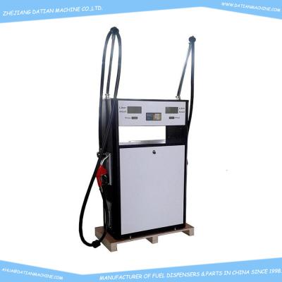 China Gas station double nozzle petrol dispensers, Datian new fuel dispenser, double fuel bowser for sale