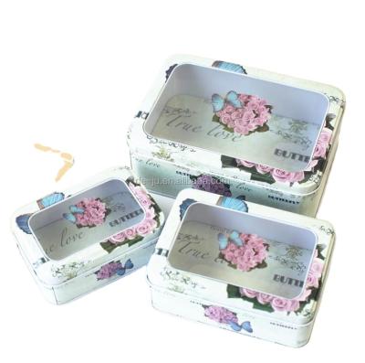 China Viable All Size Metal Boxes Colorful Metal Screw Storage Box for sale