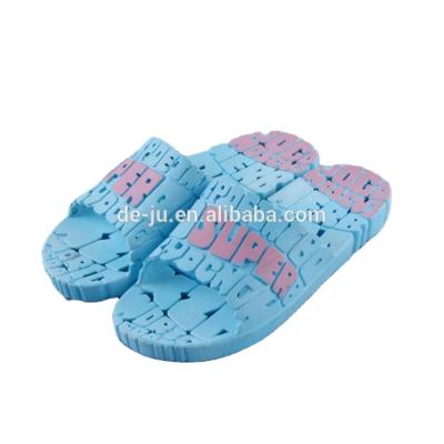 China Quick-drying Super Letter Women Old Soft Nude Chinese Slipper for sale