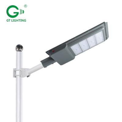 China ROAD high power waterproof IP66 smd 150w 200w integrated all in one panel solar led street light for sale