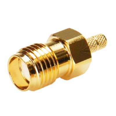 China SMA Jack Crimp Type 50 Straight Ohm S-IPC-213 for sale