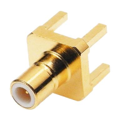 China SMB Straight Jack, PCB Mount Type 50/75 ohm F122-130X for sale