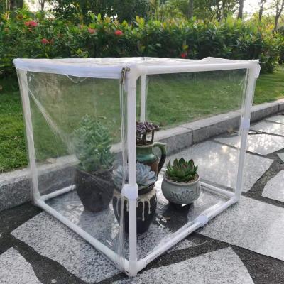 China Hot Selling Portable Greenhouse Easily Assembled Outdoor Small Home Garden Planting Tent Shade Net for sale