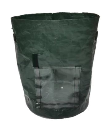 China 10 Gallon Reusable PE Woven To Grow Pot Felt Pot Nursery Cheap Home Gardening Grow Bags For Plants Potato Vegetable for sale