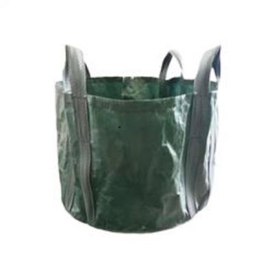 China High quality reusable dark green beautiful tree plant decoration pe heavy duty bag 400litre D92cm*l60cm for sale