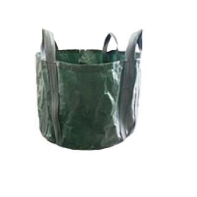 China Dark Green Large Size Large Size Pe Tree Anti-UV Resistant Plant Grow Bag 1000l Liter With Handles for sale