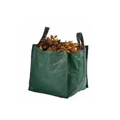 China Cheap Recyclable Portable Folding Reusable Garden Leave Waste Garbage Dropped Leaf Container Bag for sale