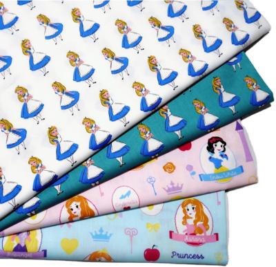 China Anti-Static Digital Printing In Cotton Fabric 100% Cotton Princess Printed Fabric for sale