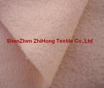 China Customized 80-220 gsm durable brushed loop /napped loop fastener fabric for sale