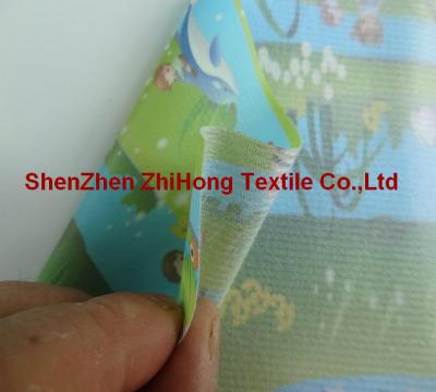 China Soft and ultra thin brushed loop /napped loop fabric for baby diaper for sale