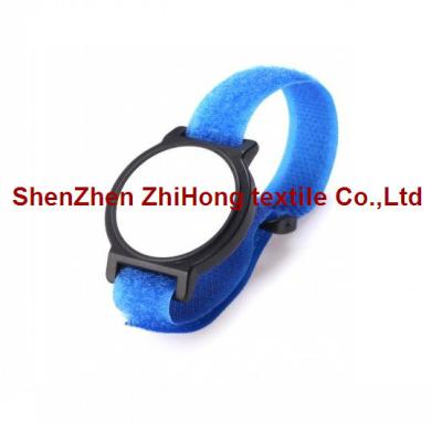 China Adjustable nylon hook and loop fastener watch wrist band/ nylon binding strips for sale