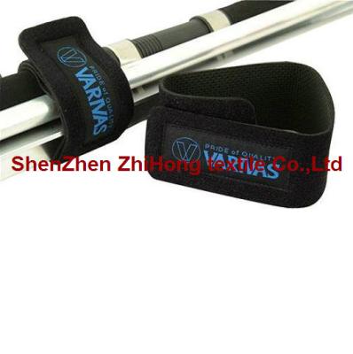 China Waterproof Diving fabric cable tie binding straps / fiber cable ties for sale