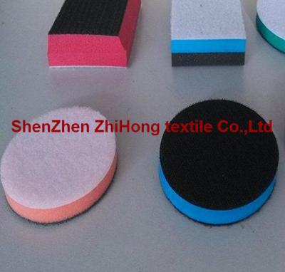 Китай Customized Hook Loop Fastener Holder Polishing Pad's blocks With foam продается