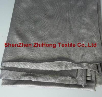 China High elastic two side stretch Spandex silver fiber fabric for pregnant for sale