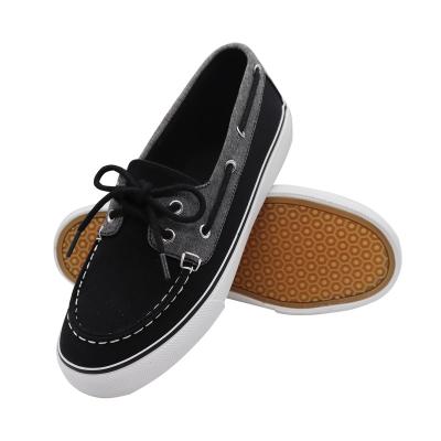 China Fashion trend unisex good quality comfortable high quality canvas shoes boat slip-resistant shoes for sale