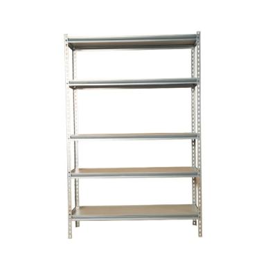 China Suitable For Storage Goods Warehouse Stacking Display Metal Rack Shelves Garage Boltless Shelving Garage Shelf for sale