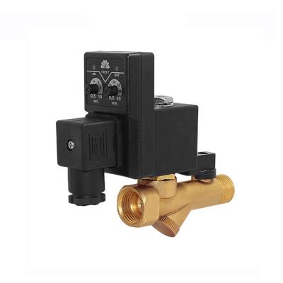 China COVNA DN15 1/2 inch 2 way 24VAC general normally closed brass water solenoid valve with timer for sale