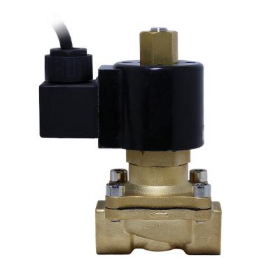 China COVNA 2 Inch 24Volt General Normally Open Brass Electric Water Solenoid Valve for sale