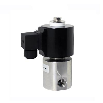 China COVNA 2 General Way 12V 24V High Pressure DC Water Stainless Steel Normally Closed Solenoid Valve for sale