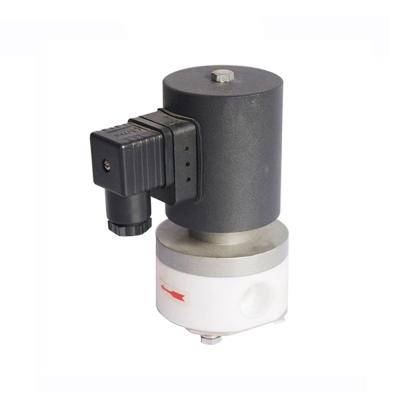 China COVNA General DN8 1/4 Inch 2 Way 12 Volt PTFE Normally Closed Corrosion Resistant Plastic Solenoid Valve for sale