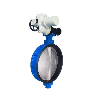 China COVNA DN50 General 14 Inch Motorized KITZ Butterfly Valve Electric Multi Turn Cast Iron Butterfly Valve for sale