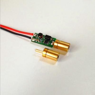 China Building Material Shops DOT Laser 520nm 5MW Adjustable Green Diode Laser Module For Laser Indicator à venda