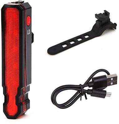 China New Design Safety Bicycle Rear Lamp Laser Bike Tail Outdoor Recycling Light L14* W9* H3cm for sale