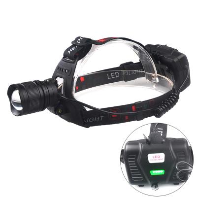 China Camping Waterproof Ultra Bright 1500 Lumens 18W Work Headlight USB Rechargeable 18W XHP50 LED Headlight for sale