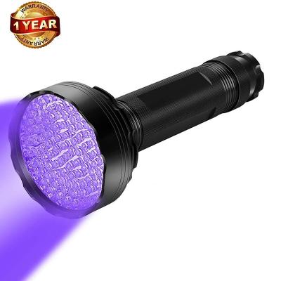 China Camping Powerful 395nm Wavelength for Pet (Cat/Dog) Urine Detector, Dry Spots, Bed Bug and Scorpion 100 LED Flashlight UV Torch for sale