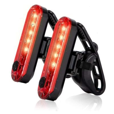 China ABS+PC IP65 Waterproof Bike Accessories Lights USB Rechargeable Bicycle Tail Light Led Bike For Sale for sale