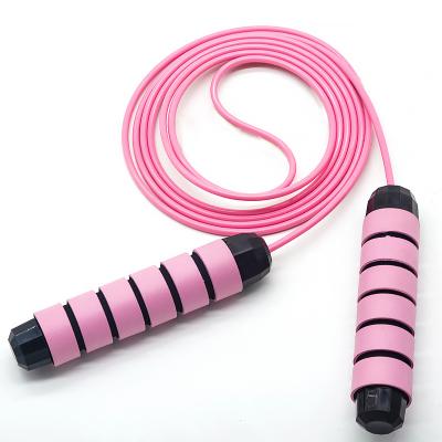 China Fashional Macarone Plastic High Speed ​​Adjustable With Weighted Wire Rope Jump Rope for sale