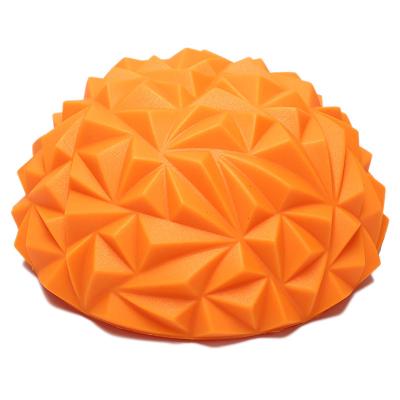 China PVC Diamond Pineapple Ball Inflatable Durian Ball Balance Stepping Stones Foot Massage 16cm Point Toy Fitness Balls for sale